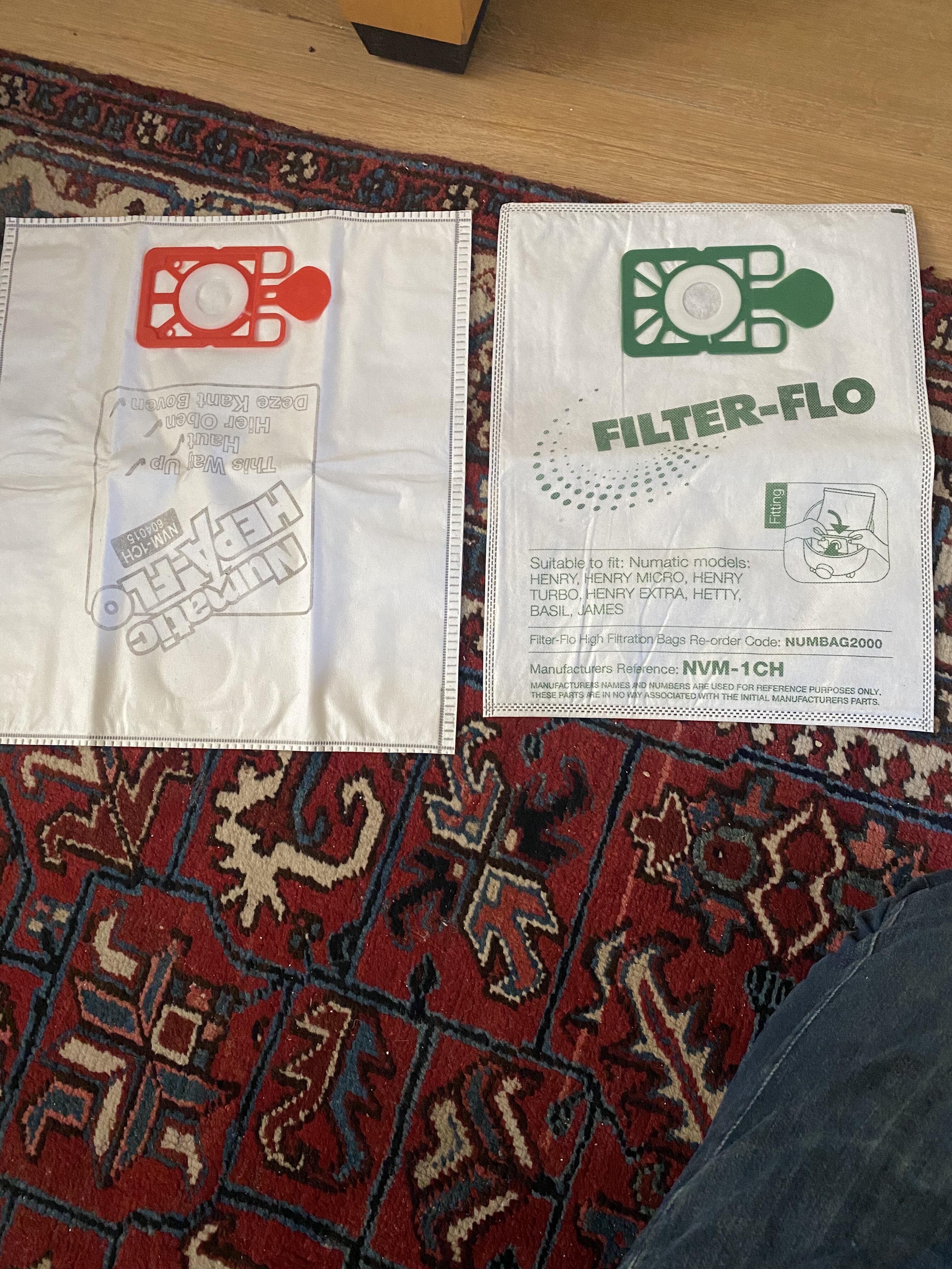 Murphy Nye Polo 20 Sacchetti HEPA-FLO Per Aspirapolvere Numatic Henry Hetty James, Bianchi, 15L Sacchetti Bianchi Per Aspirapolvere - Foto 7